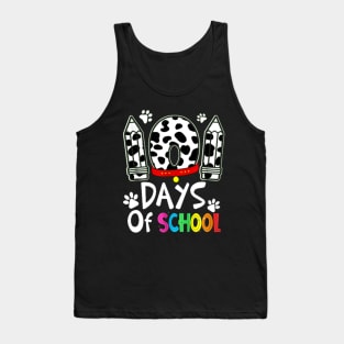 101 Days Smarter Dog Shirt 100 Days Of School Tank Top